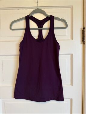 lululemon athletica Plum Racerback Tank